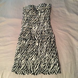 Zebra Print Dress